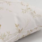 Rachel Ashwell Bird Chinoiserie Pink Tan Cushion