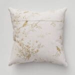 Rachel Ashwell Bird Chinoiserie Pink Tan Cushion