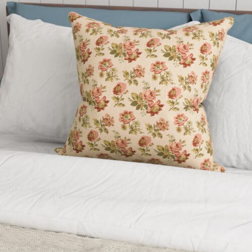Rachel Ashwell Eloise Vintage Pink Cushion