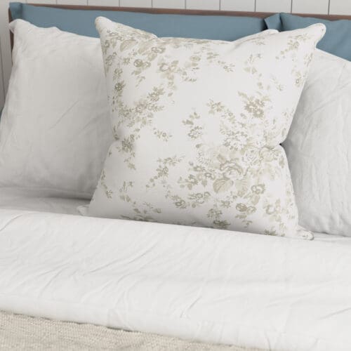 Rachel Ashwell Garden Floral Warm Natural Cushion