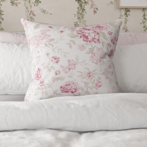Rachel Ashwell Romantic Rose Pink Cushion
