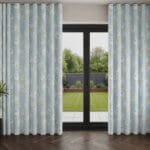 Rachel Ashwell Royal Bouquet Blue Wave Curtain