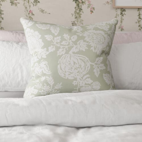 Rachel Ashwell Stipple Sage Cushion