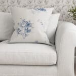 Rachel Ashwell Sunbleached Floral China Blue Cushion