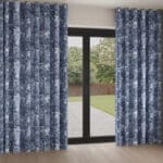 Ted Baker Landscape Navy Wave Curtain
