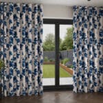 Ted Baker Midnight Garden Blue Wave Curtain