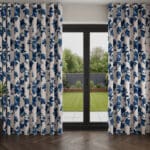 Ted Baker Midnight Garden Blue Wave Curtain