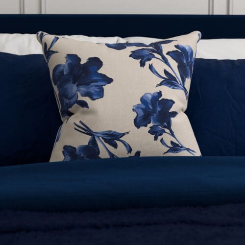 Ted Baker Midnight Garden Blue Cushion