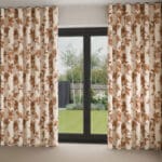 Ted Baker Midnight Garden Terracotta Wave Curtain
