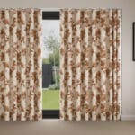 Ted Baker Midnight Garden Terracotta Wave Curtain