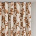 Ted Baker Midnight Garden Terracotta Wave Curtain