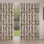 Ted Baker Velvet Opal Floral Linen Wave Curtain