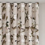 Ted Baker Velvet Opal Floral Linen Wave Curtain