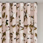 Ted Baker Velvet Opal Floral Pink Wave Curtain