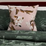 Ted Baker Velvet Opal Floral Pink Cushion