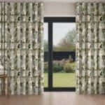 Ted Baker Velvet Opal Floral Sage Wave Curtain