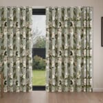 Ted Baker Velvet Opal Floral Sage Wave Curtain