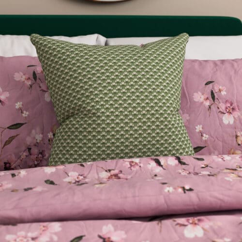 Ted Baker Palm Geo Green Cushion