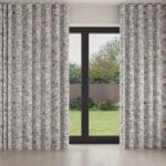 Ted Baker Velvet Vietnm Linen & Grey  Wave Curtain