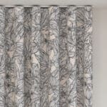 Ted Baker Velvet Vietnm Linen & Grey  Wave Curtain