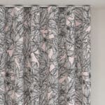 Ted Baker Velvet Vietnm Pink Wave Curtain