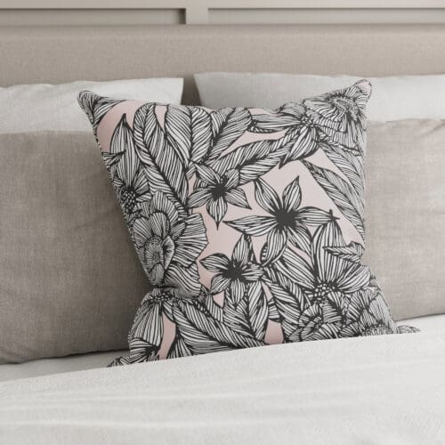 Ted Baker Velvet Vietnm Pink Cushion