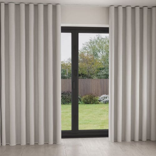 Dulcie Silver Wave Curtain