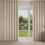 Sorrel Linen Wave Curtain