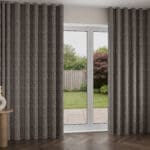 Sila Ebony Wave Curtain