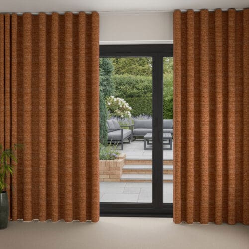 Bram Henna Wave Curtain