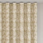 Brexton Ochre Wave Curtain