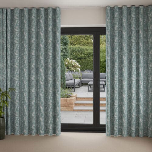 Brexton Seafoam Wave Curtain