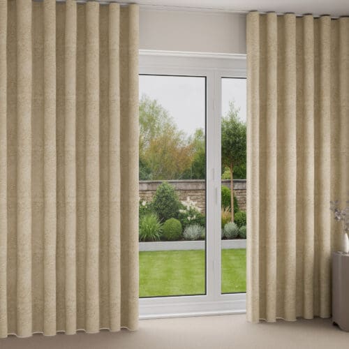 Prescott Flax  Wave Curtain