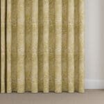 Prescott Ochre Wave Curtain