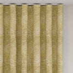Prescott Ochre Wave Curtain