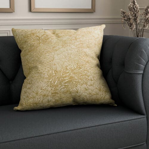 Prescott Ochre Cushion