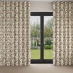 Adelina Cherry Wave Curtain