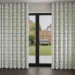 Adelina Teal Wave Curtain