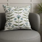 Adelina Teal Cushion