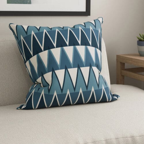 Aveline Indigo Cushion
