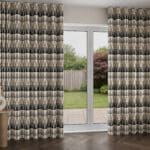 Aveline Monochrome Wave Curtain