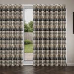Aveline Monochrome Wave Curtain