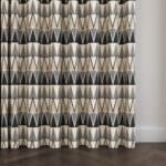 Aveline Monochrome Wave Curtain