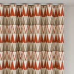 Aveline Ruby Wave Curtain