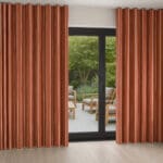 Cecily Merlot Wave Curtain
