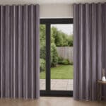 Cecily Mulberry Wave Curtain