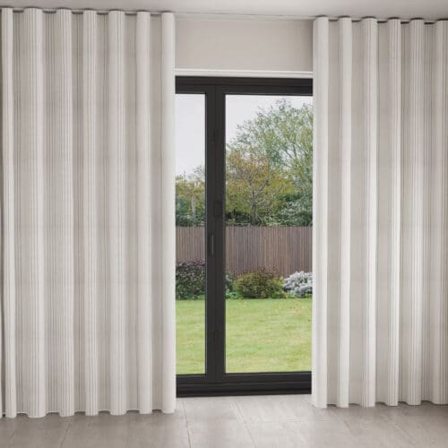 Linden Silver Wave Curtain