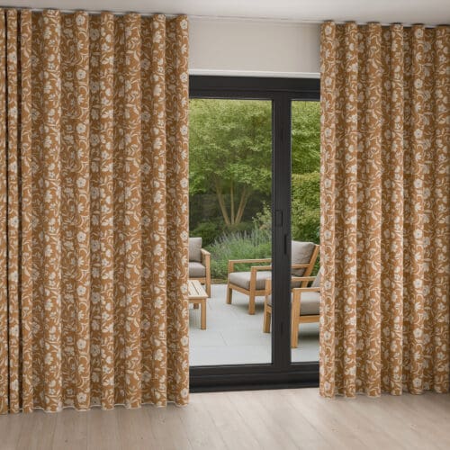 Emmeline Auburn Wave Curtain