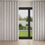 Emmeline Grey  Wave Curtain