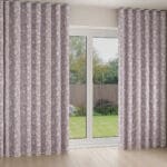Emmeline Violet  Wave Curtain